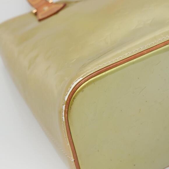 LOUIS VUITTON Monogram Vernis Houston Hand Bag Gris M91053 - Picture 14 of 16